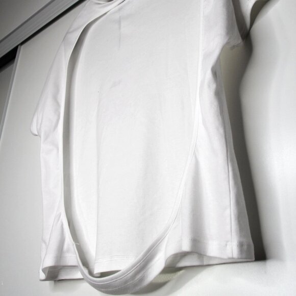 BNWT AW20 VEJAS OPEN BACK COTTON TSHIRT 34 - Picture 7 of 10